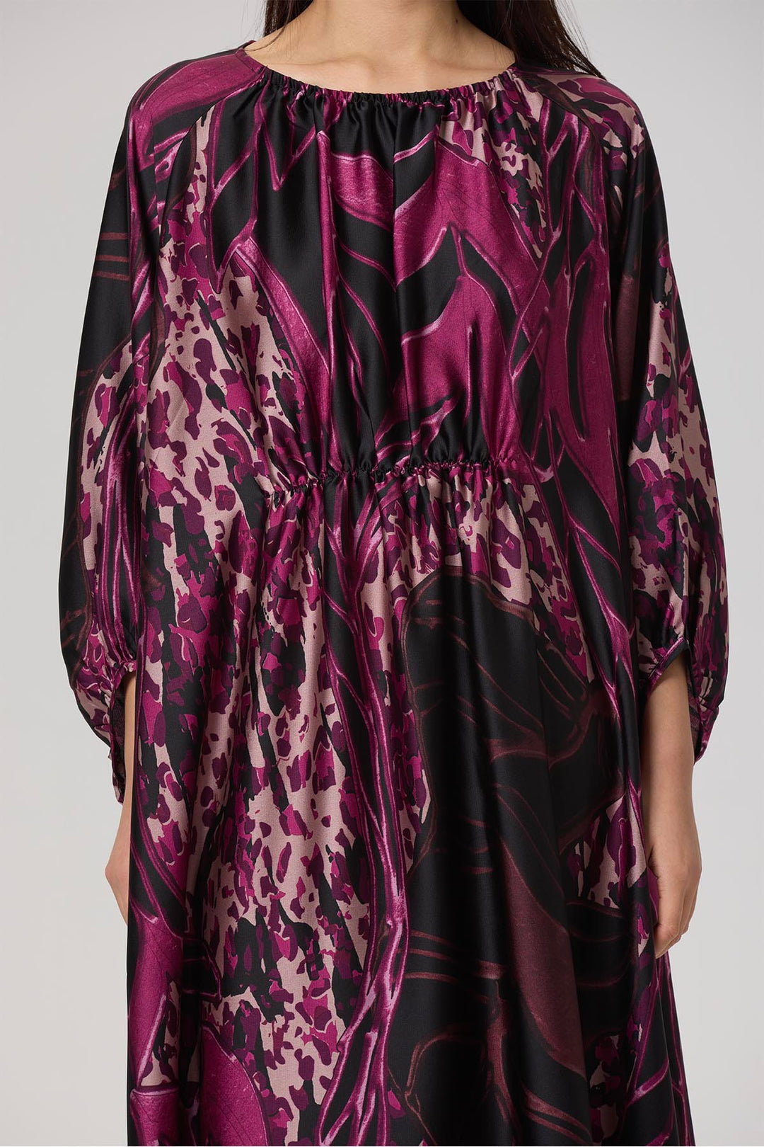 Etta Oversize Print Maxi Dress