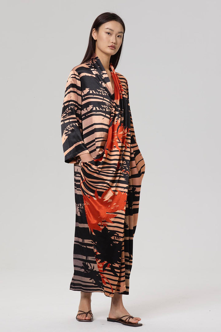 Kyoto Cross Front Maxi Dress