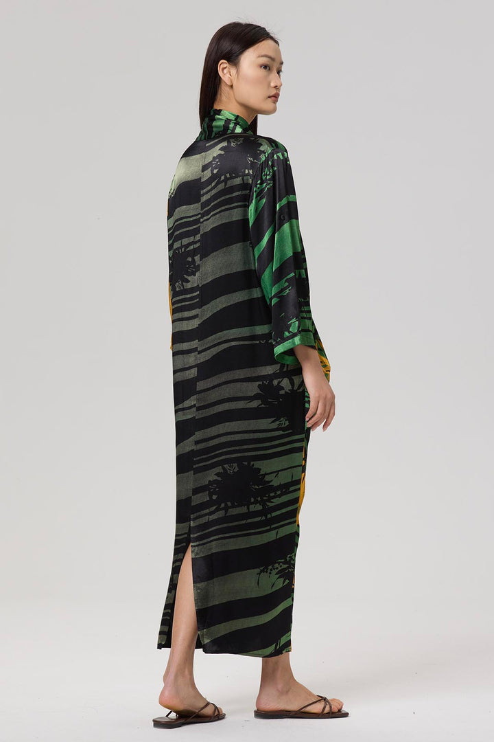 Kyoto Cross Front Maxi Dress