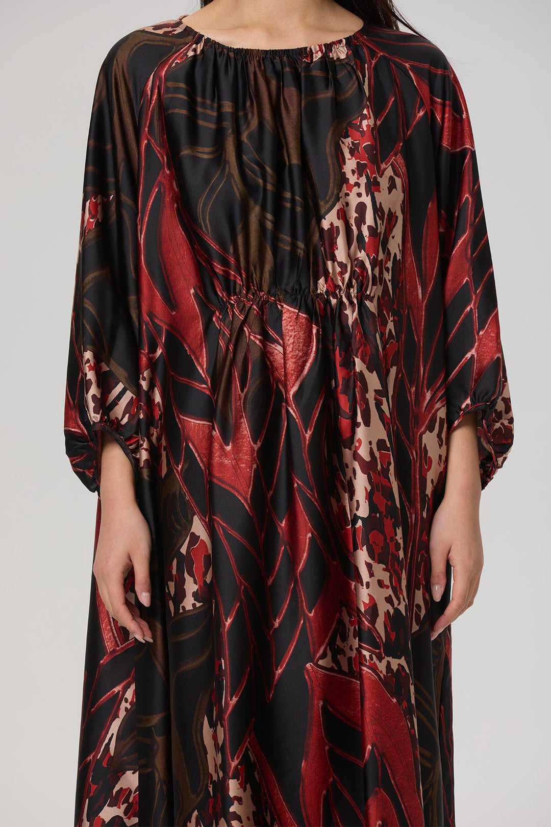 Etta Oversize Print Maxi Dress