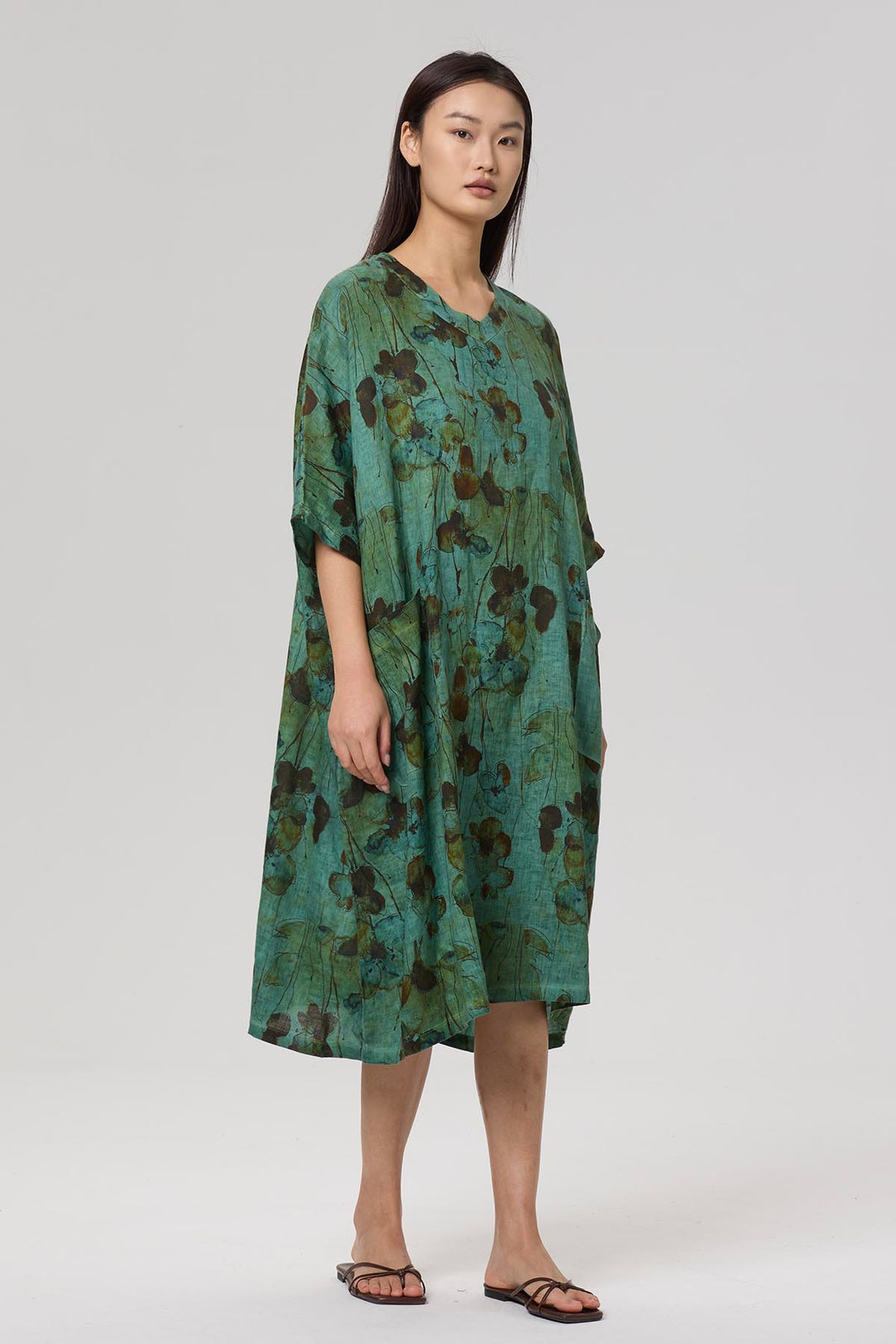 Sabina Linen Dress