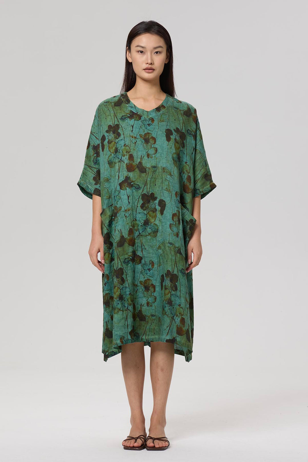 Sabina Linen Dress