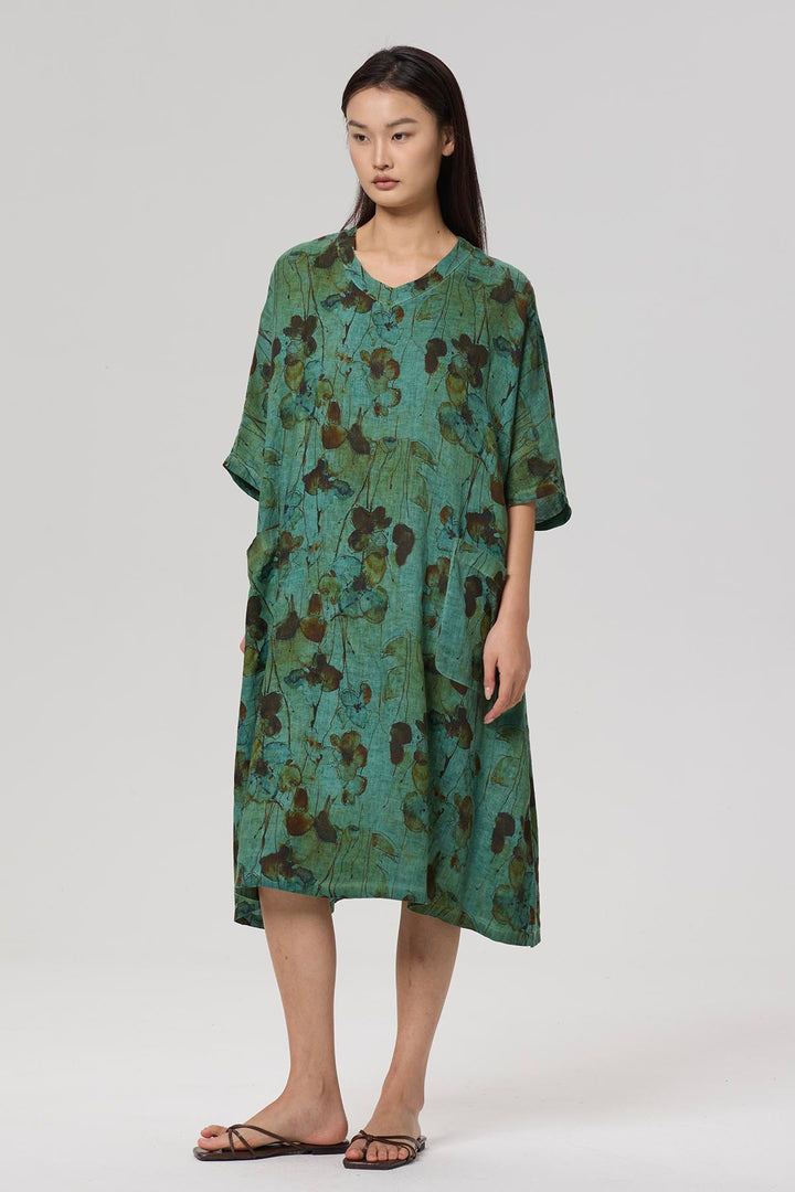 Sabina Linen Dress