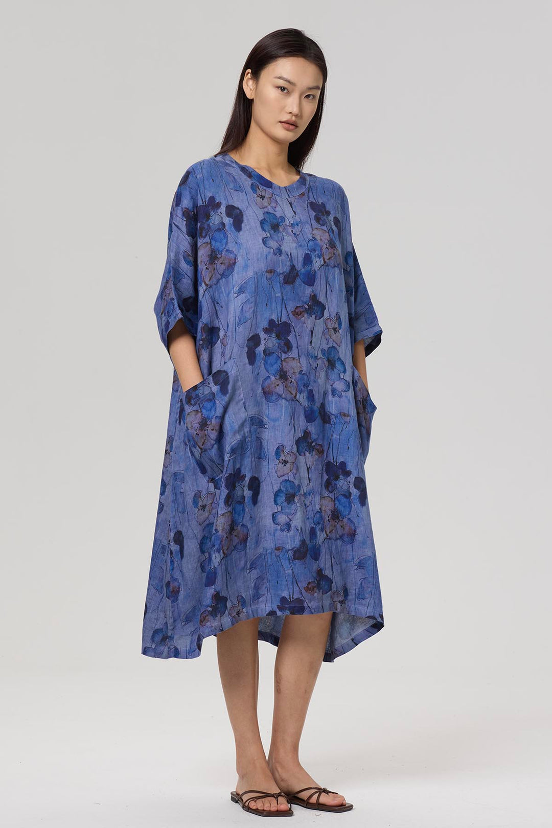 Sabina Linen Dress