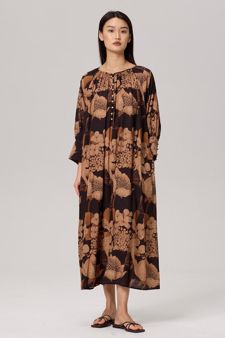 Rosario Print Maxi Dress