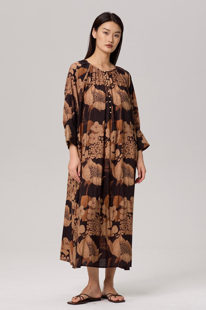 Rosario Print Maxi Dress