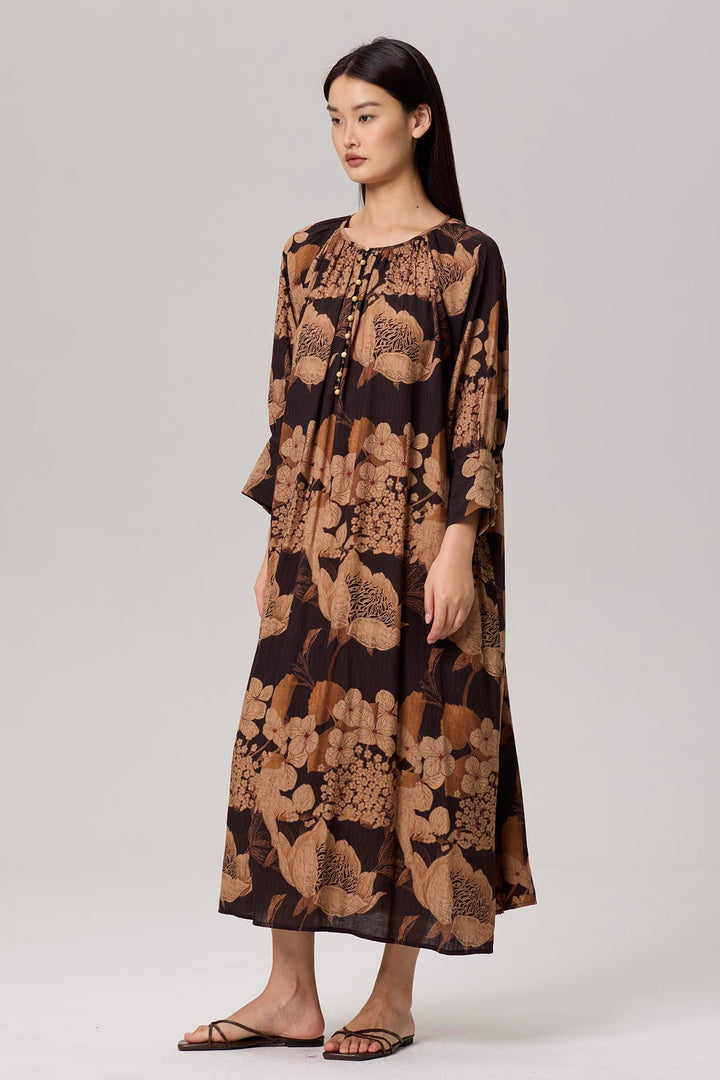 Rosario Print Maxi Dress