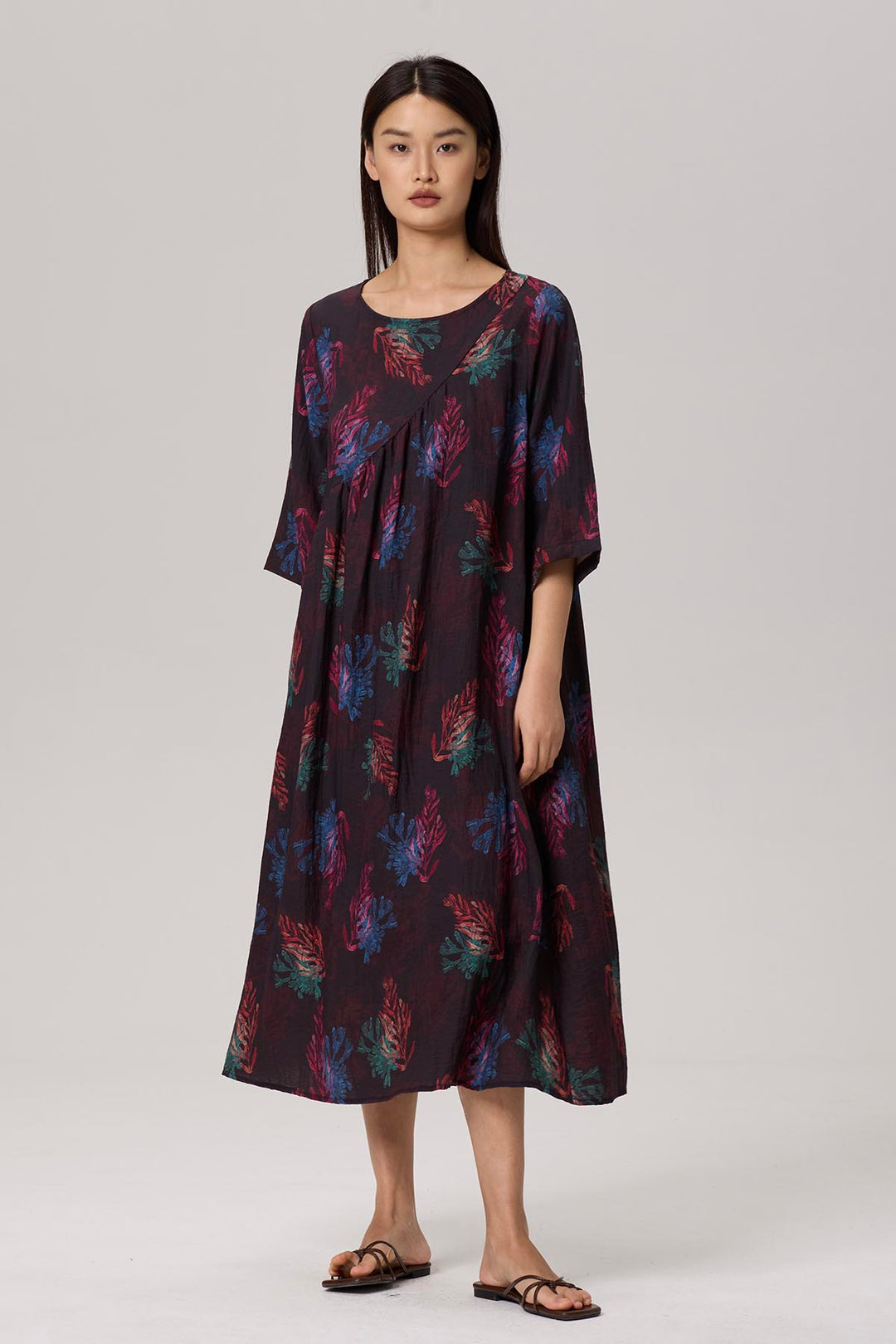 Brigitte Print Maxi Dress