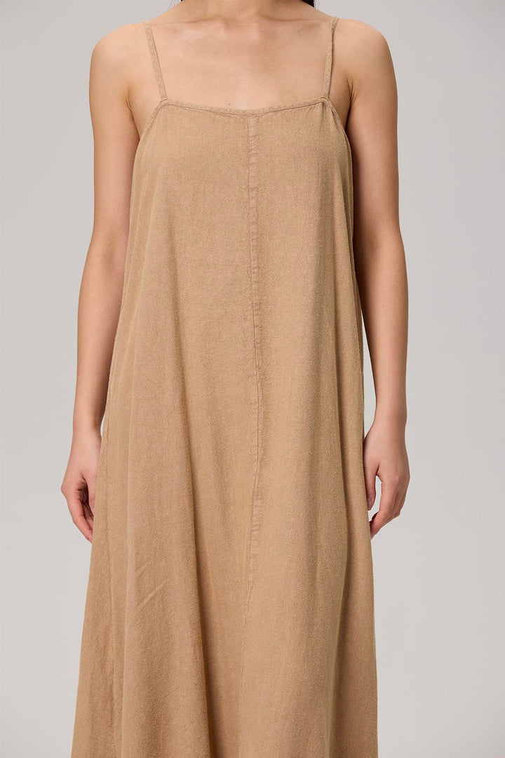 Jalise Linen Maxi Dress