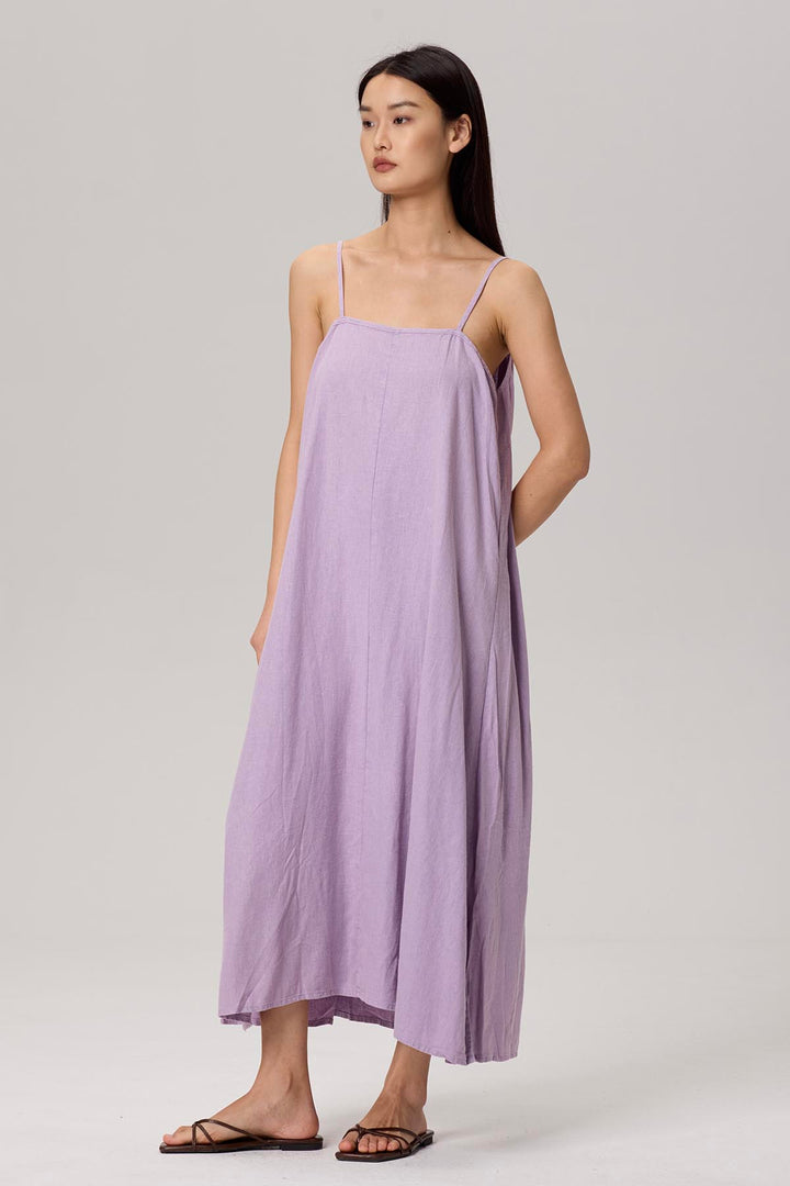 Jalise Linen Maxi Dress