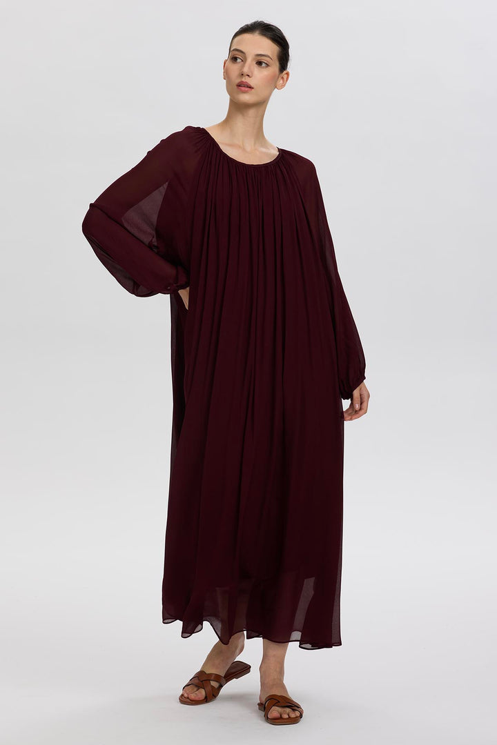 Kyoto Maxi Silk Dress