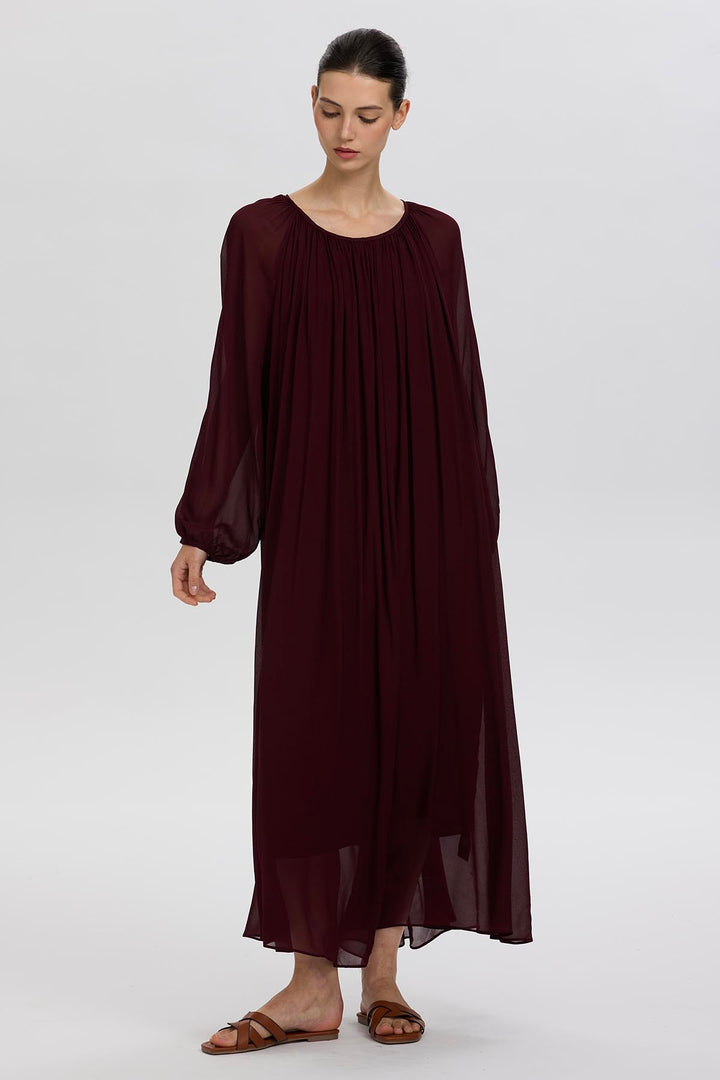 Kyoto Maxi Silk Dress