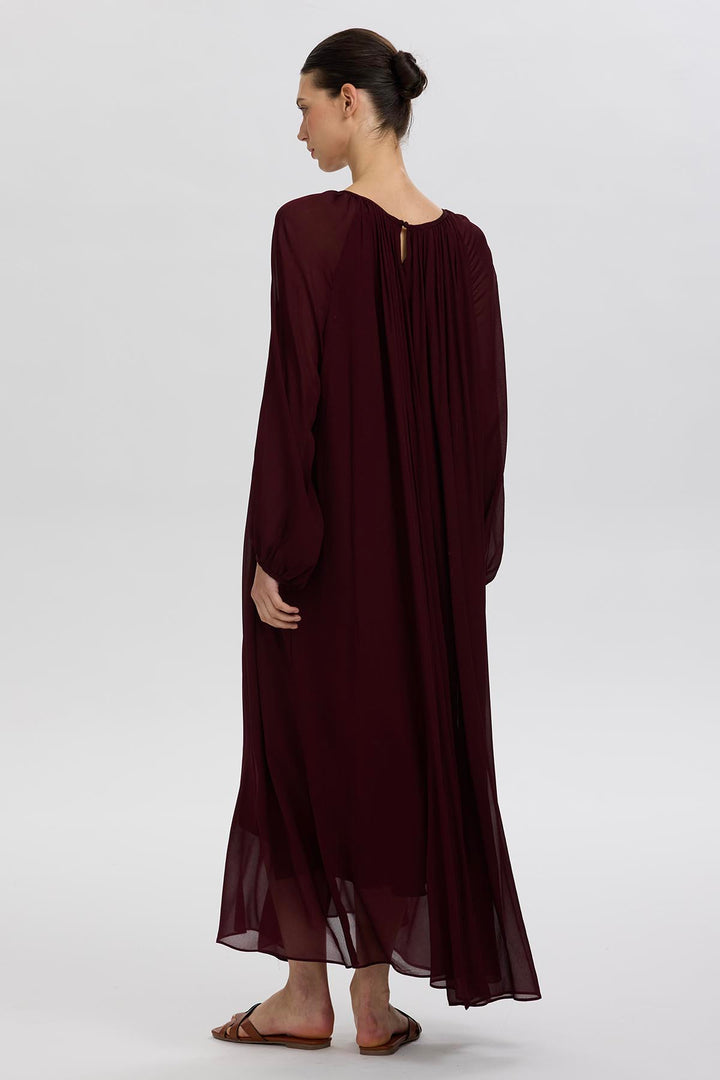 Kyoto Maxi Silk Dress
