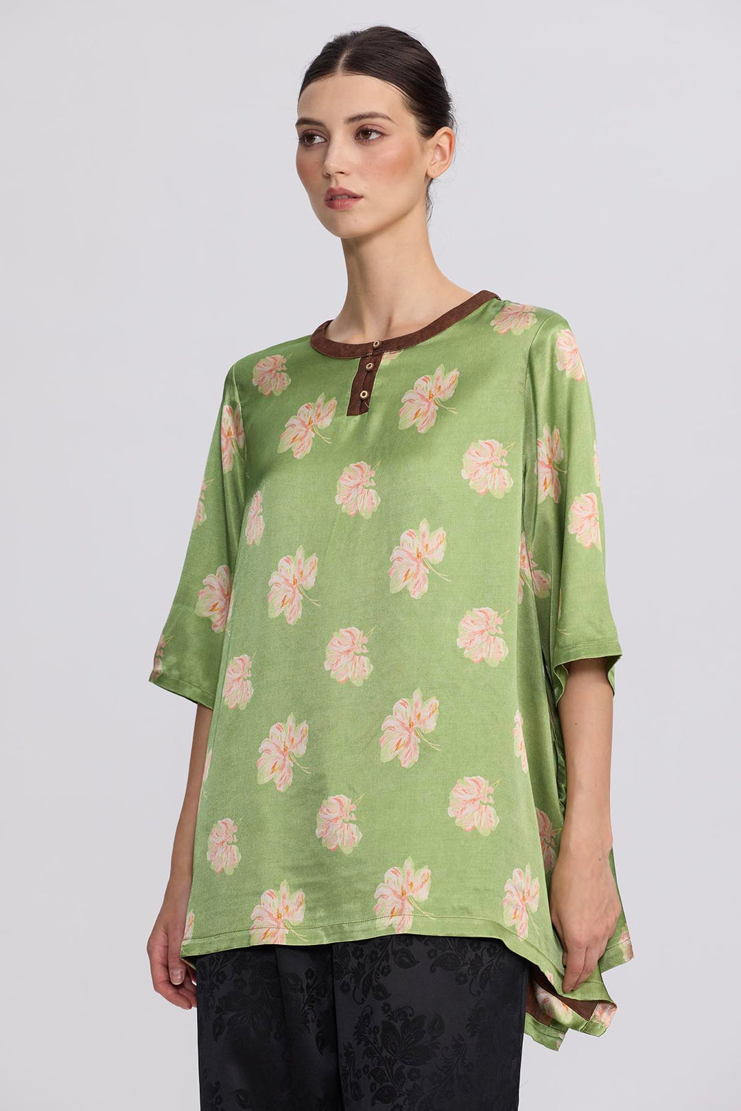 Hana Print Blouse