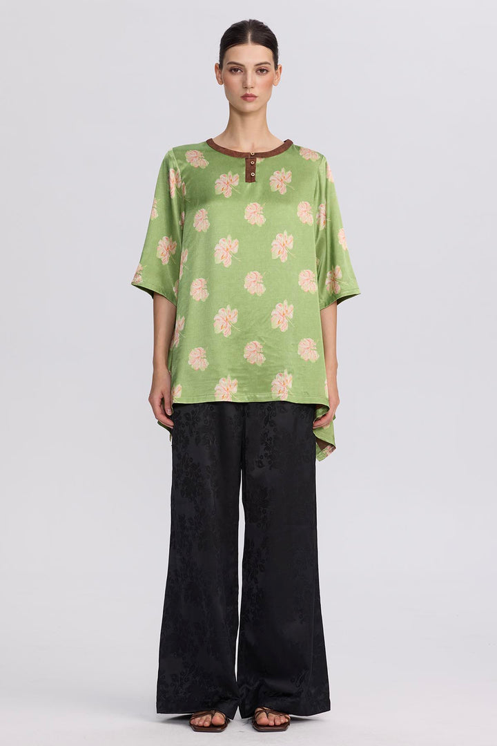 Hana Print Blouse