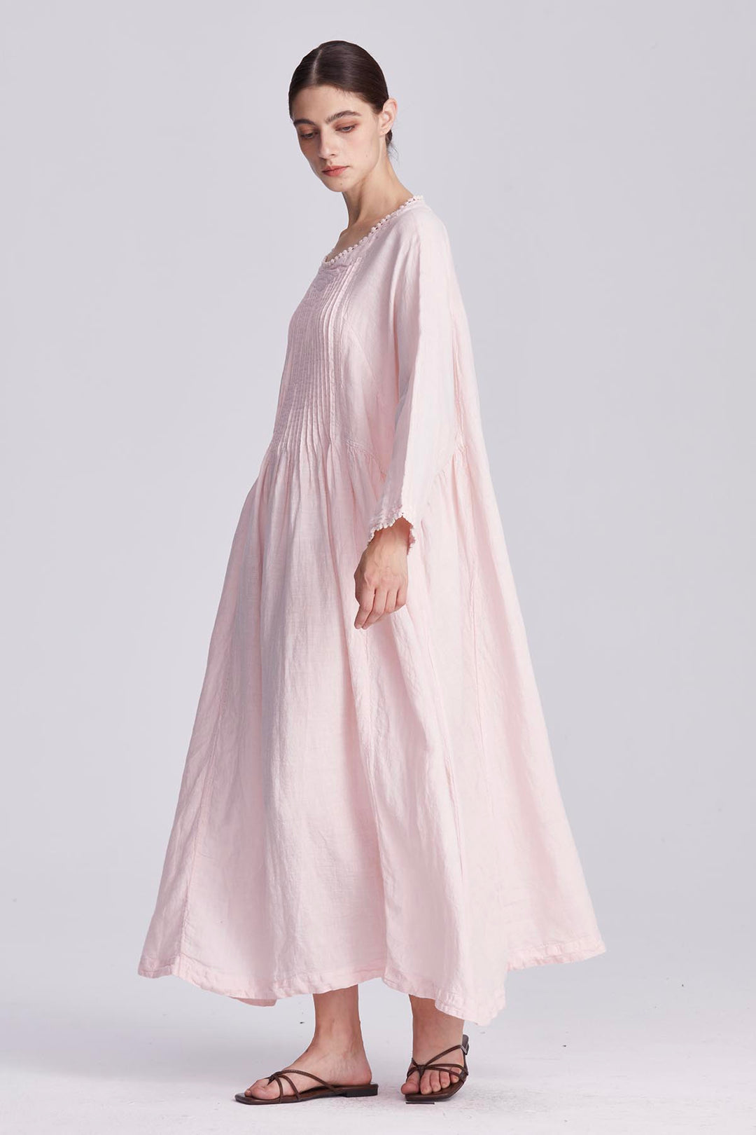 Elara Linen Dress
