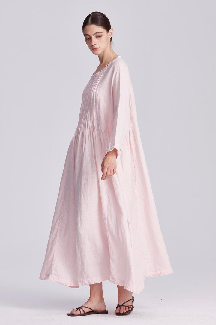Elara Linen Dress