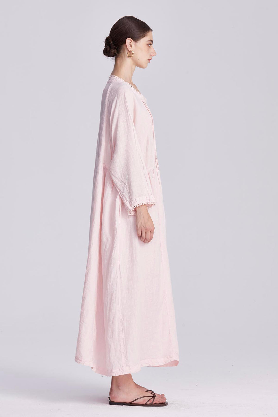 Elara Linen Dress