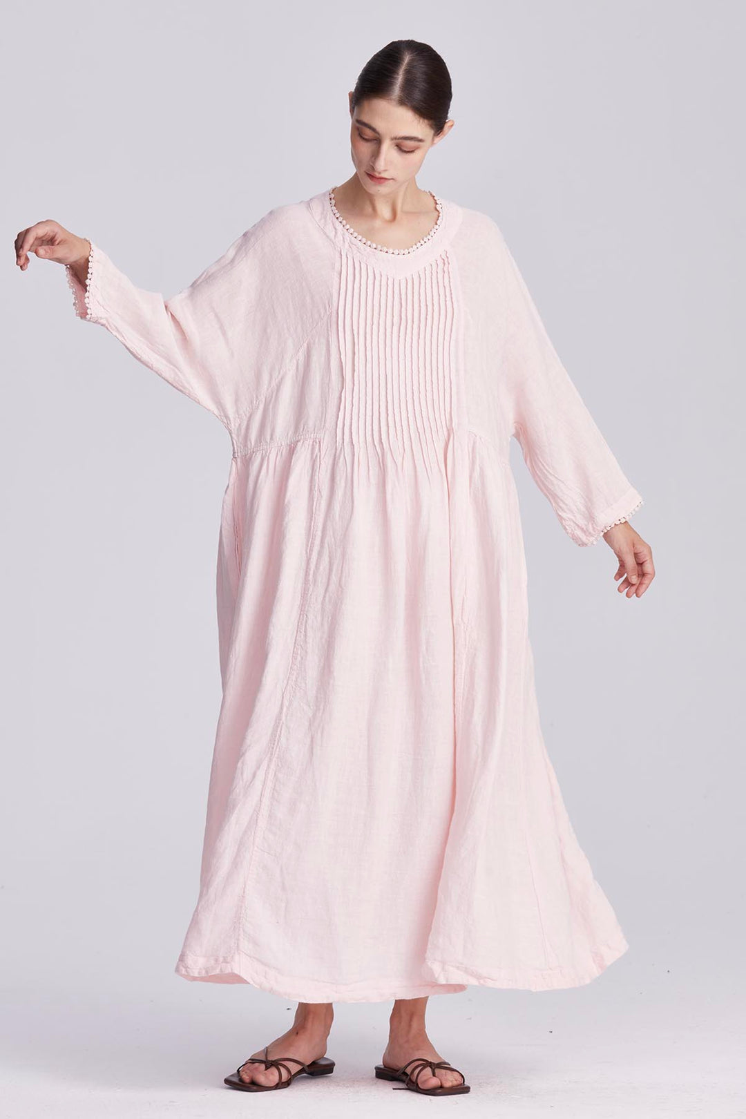 Elara Linen Dress