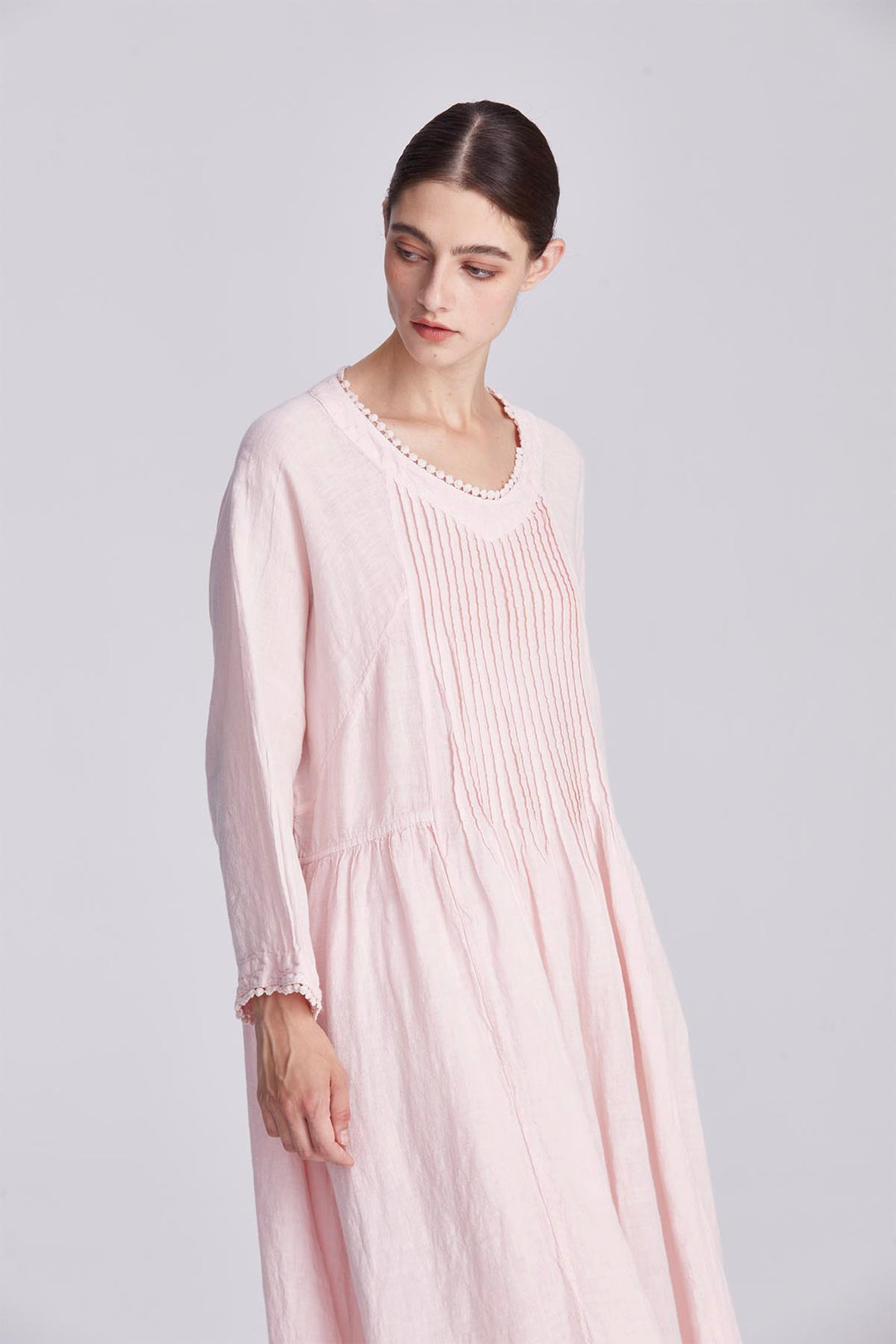 Elara Linen Dress