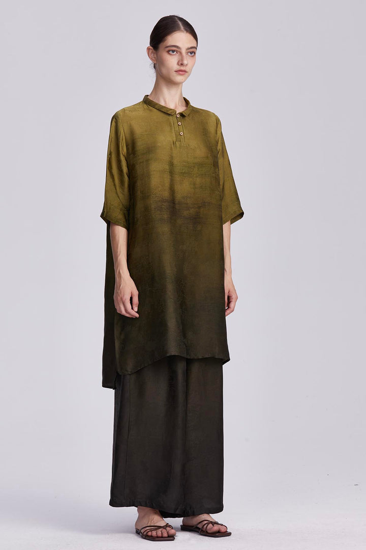Thisbe Gradient Wide Leg Set