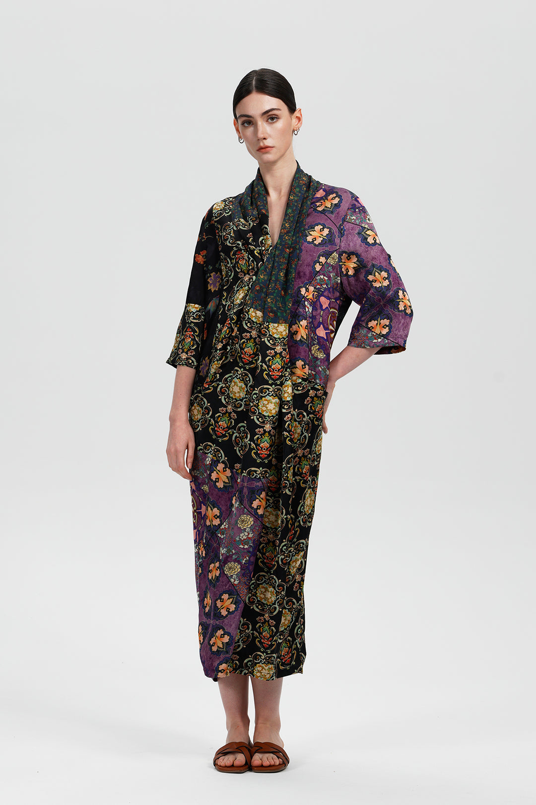 cross front maxi dress Michael Costello x REVOLVE Cross Front Maxi Dress in Black