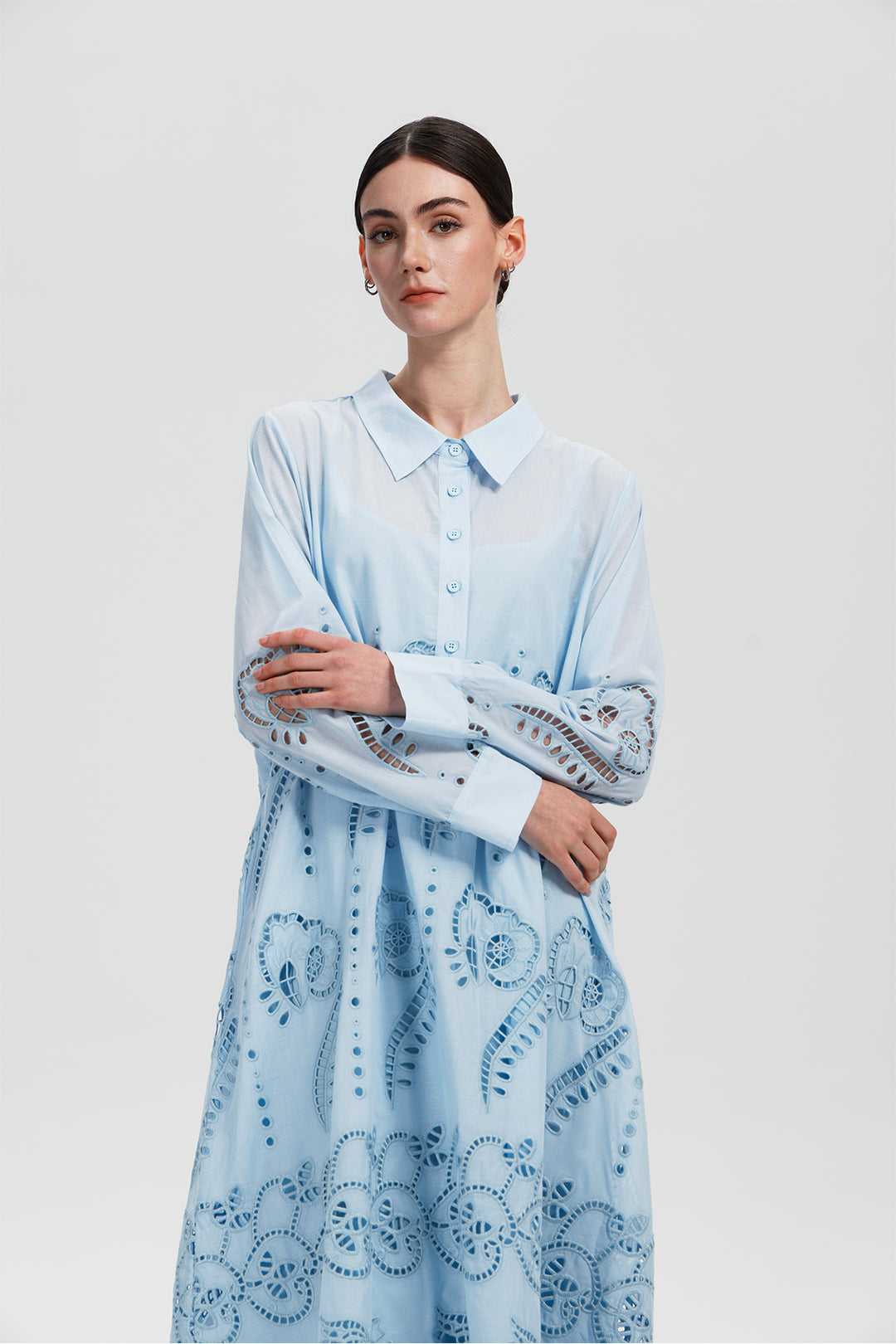 Anouk Lace Maxi Dress