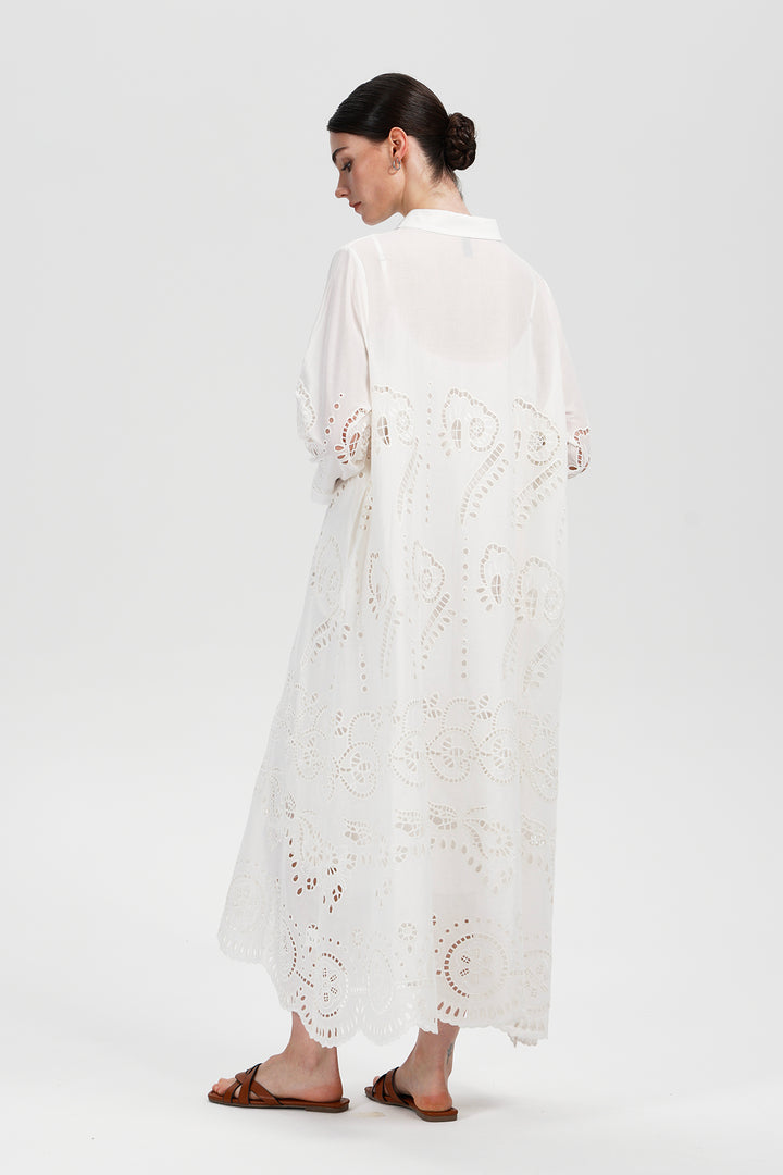 Anouk Lace Maxi Dress