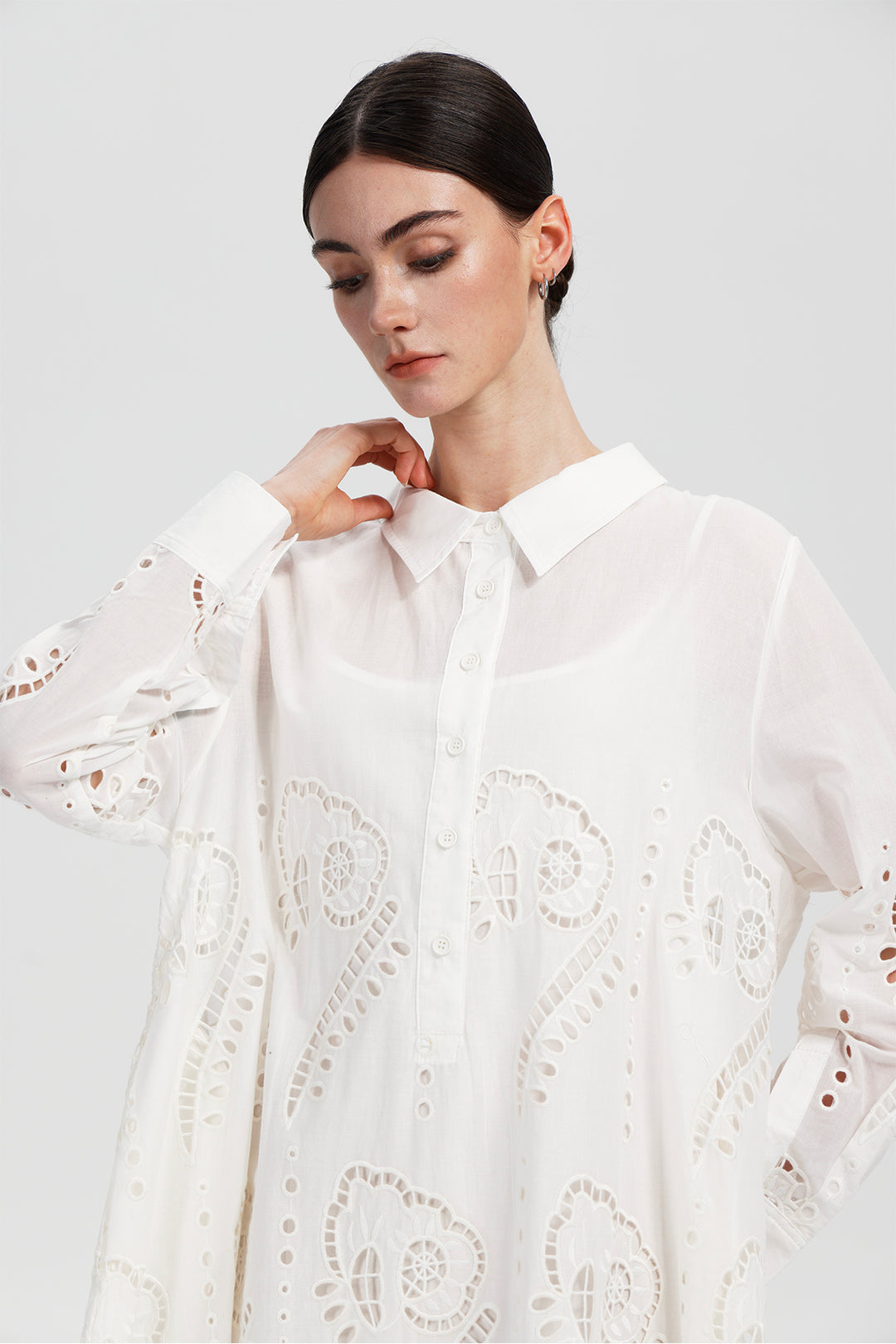 Anouk Lace Maxi Dress