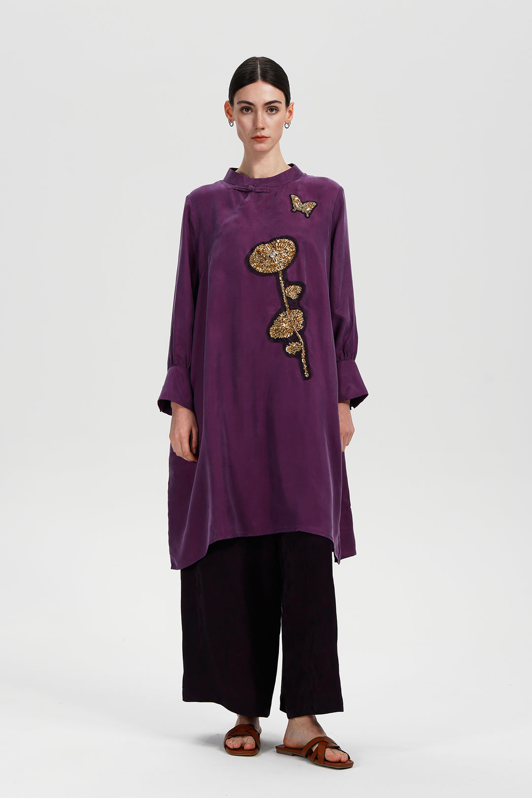 Rowena Embellished Wide Leg Two Set