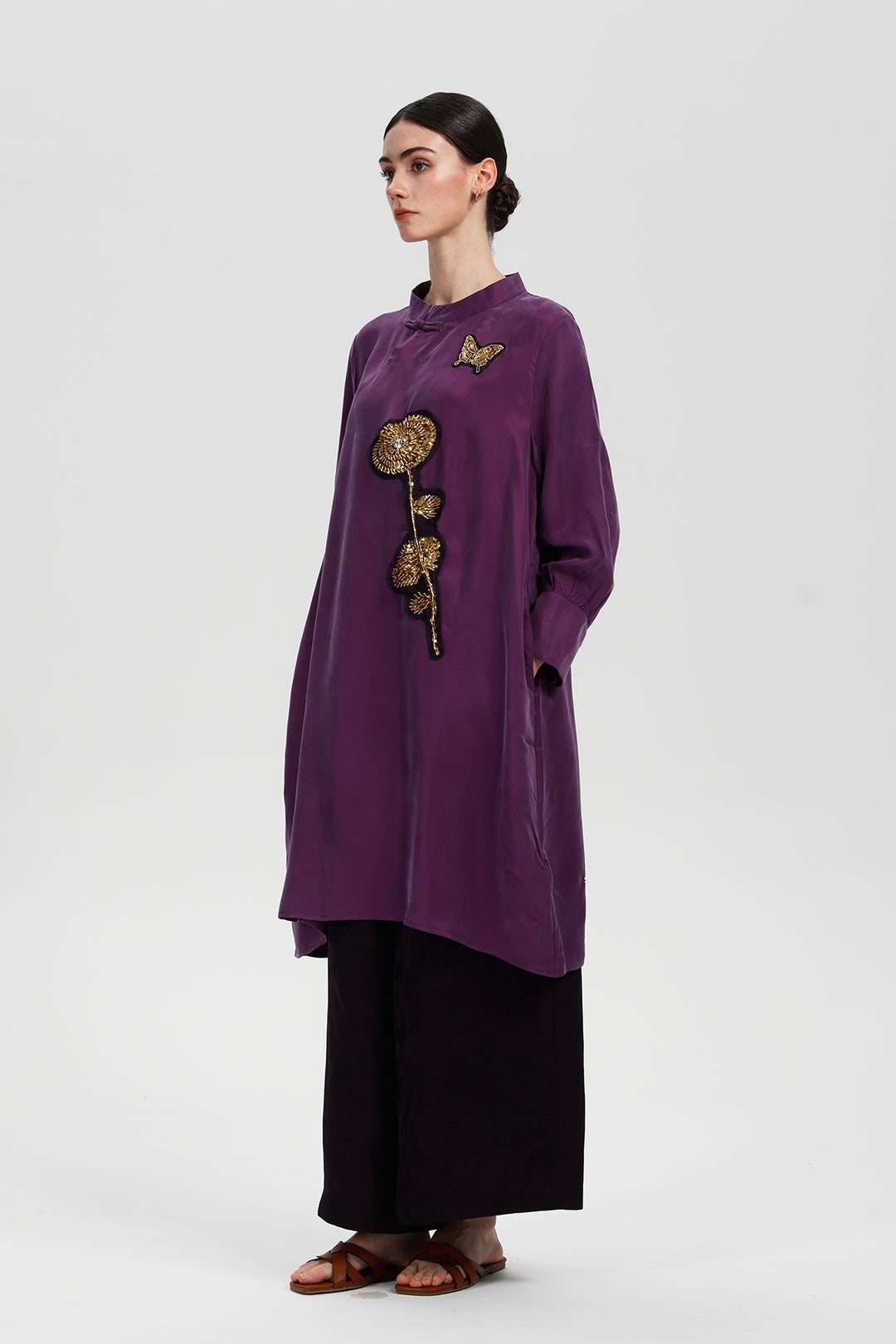 Rowena Embellished Wide Leg Two Set