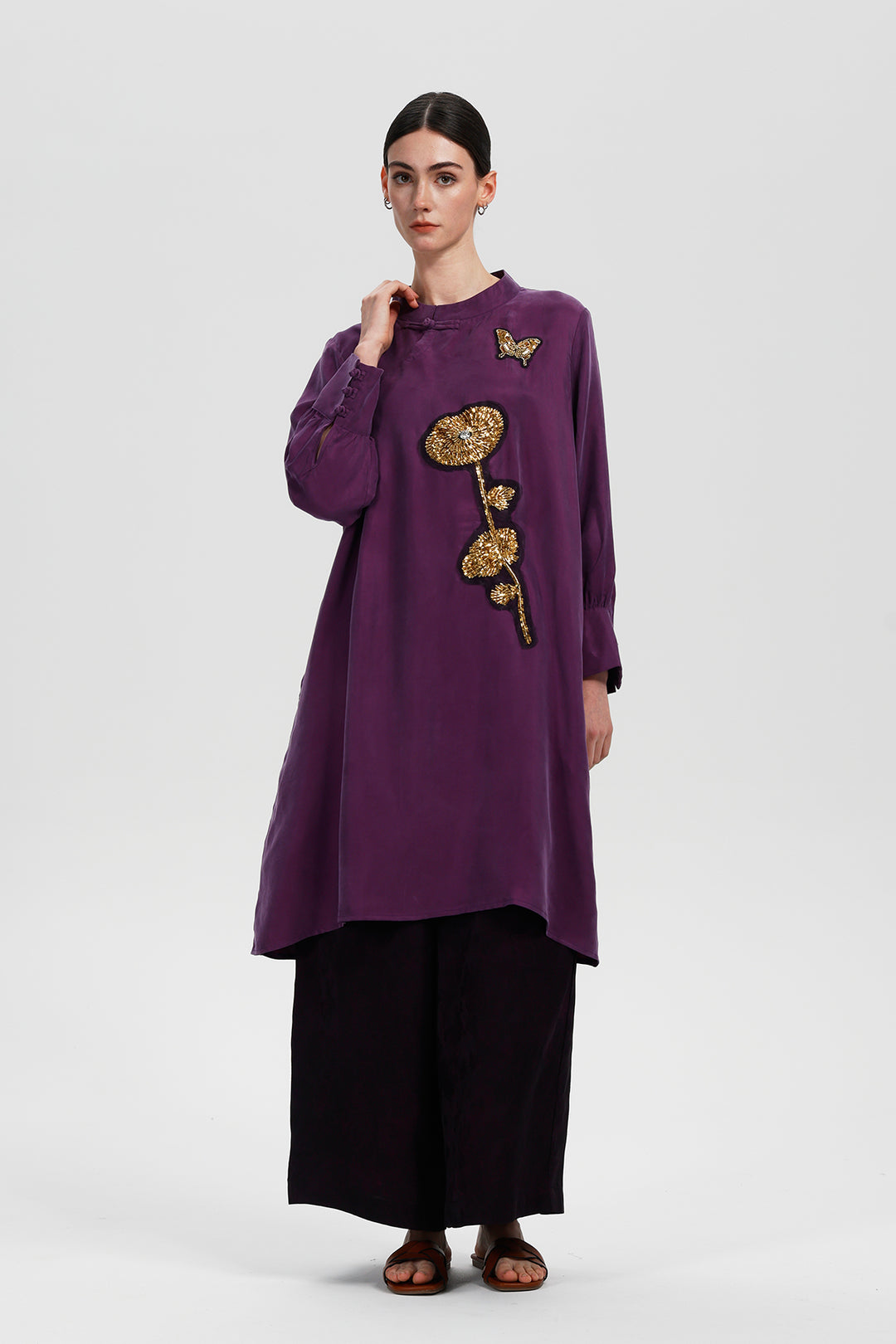 Rowena Embellished Wide Leg Two Set