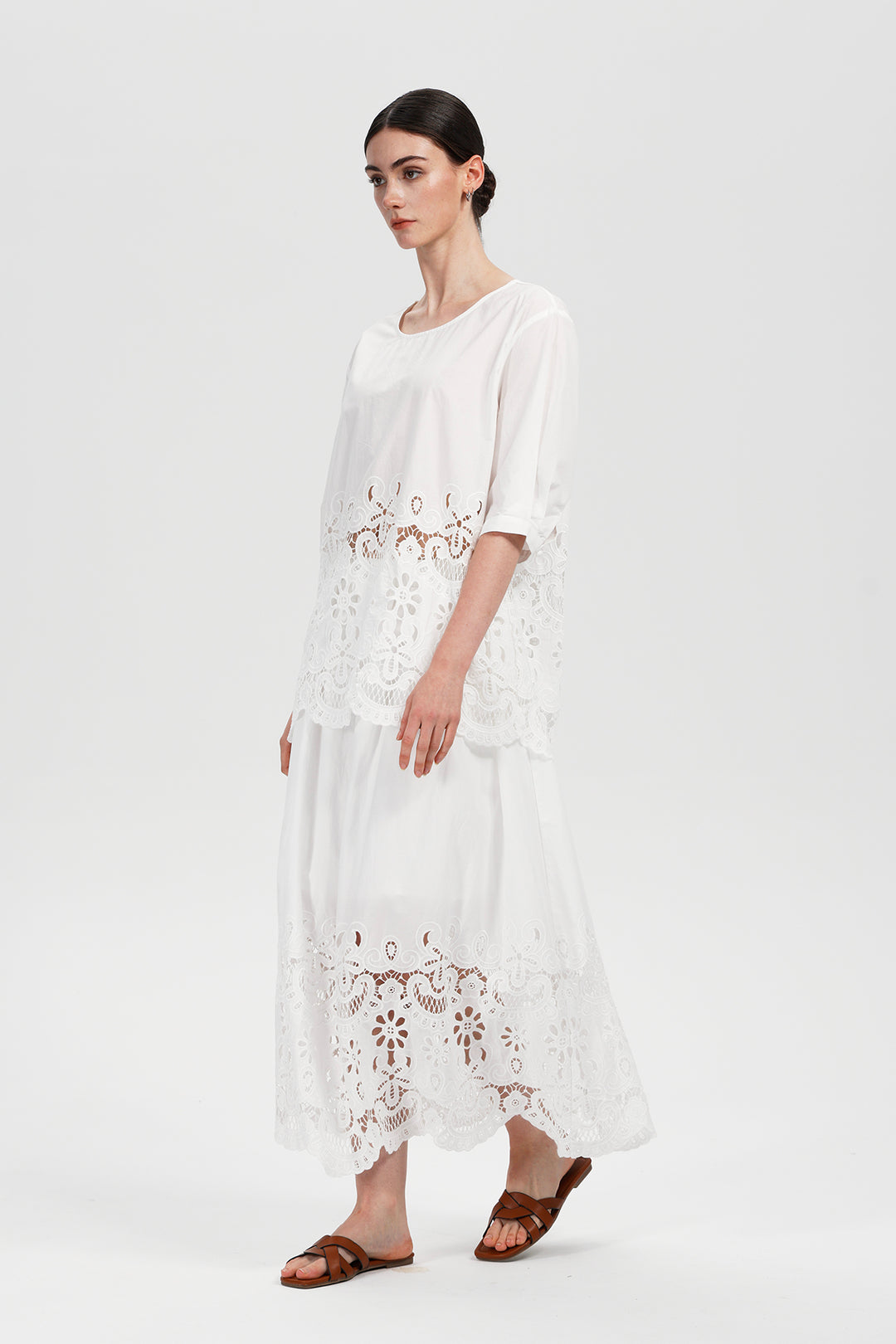 Cecilia Lace Skirt Set