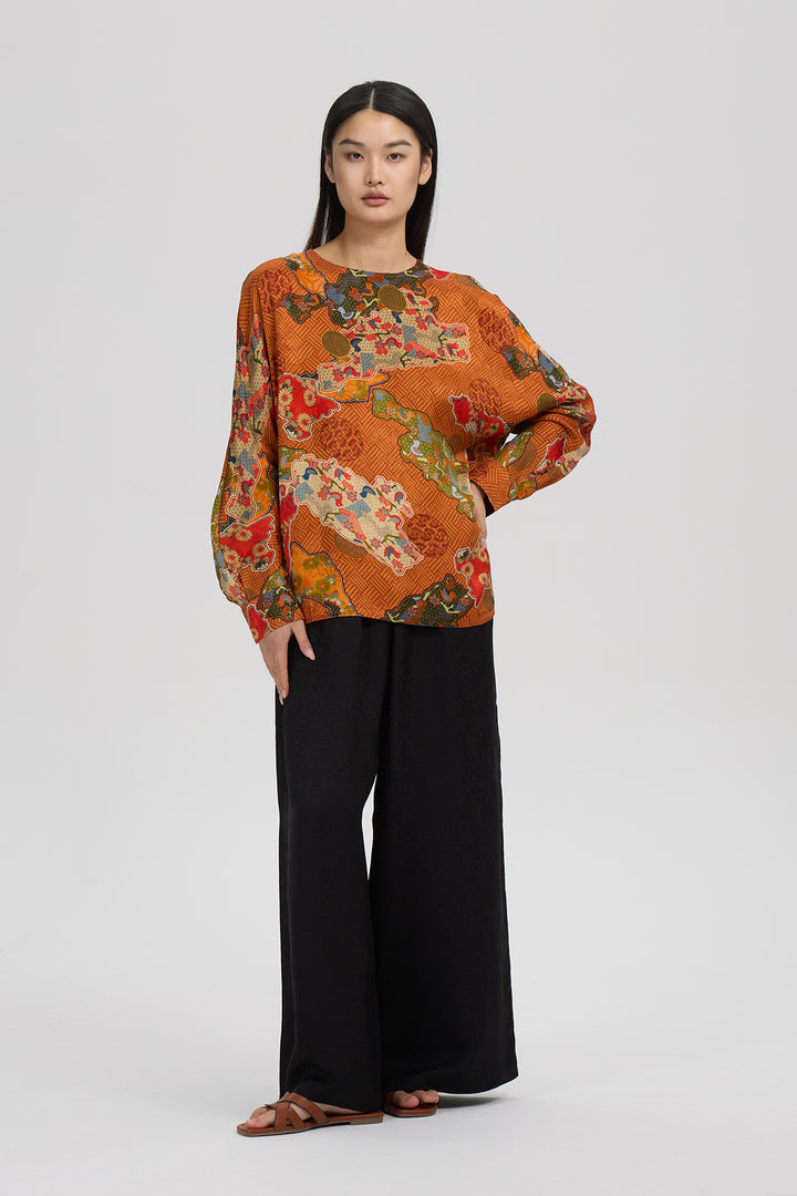 Oriana Print Top