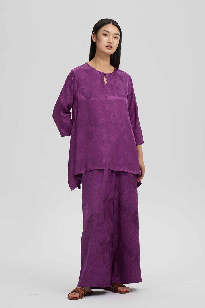 Conjunto de dos prendas con pernera ancha Althea Cosy