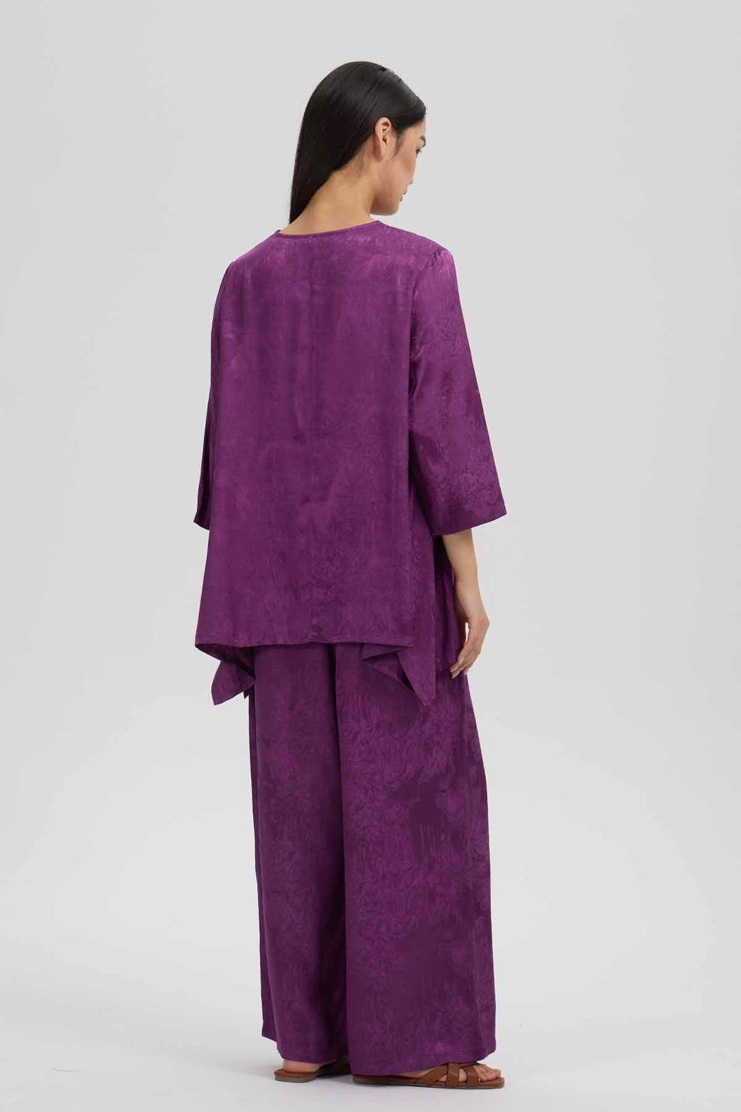 Conjunto de dos prendas con pernera ancha Althea Cosy
