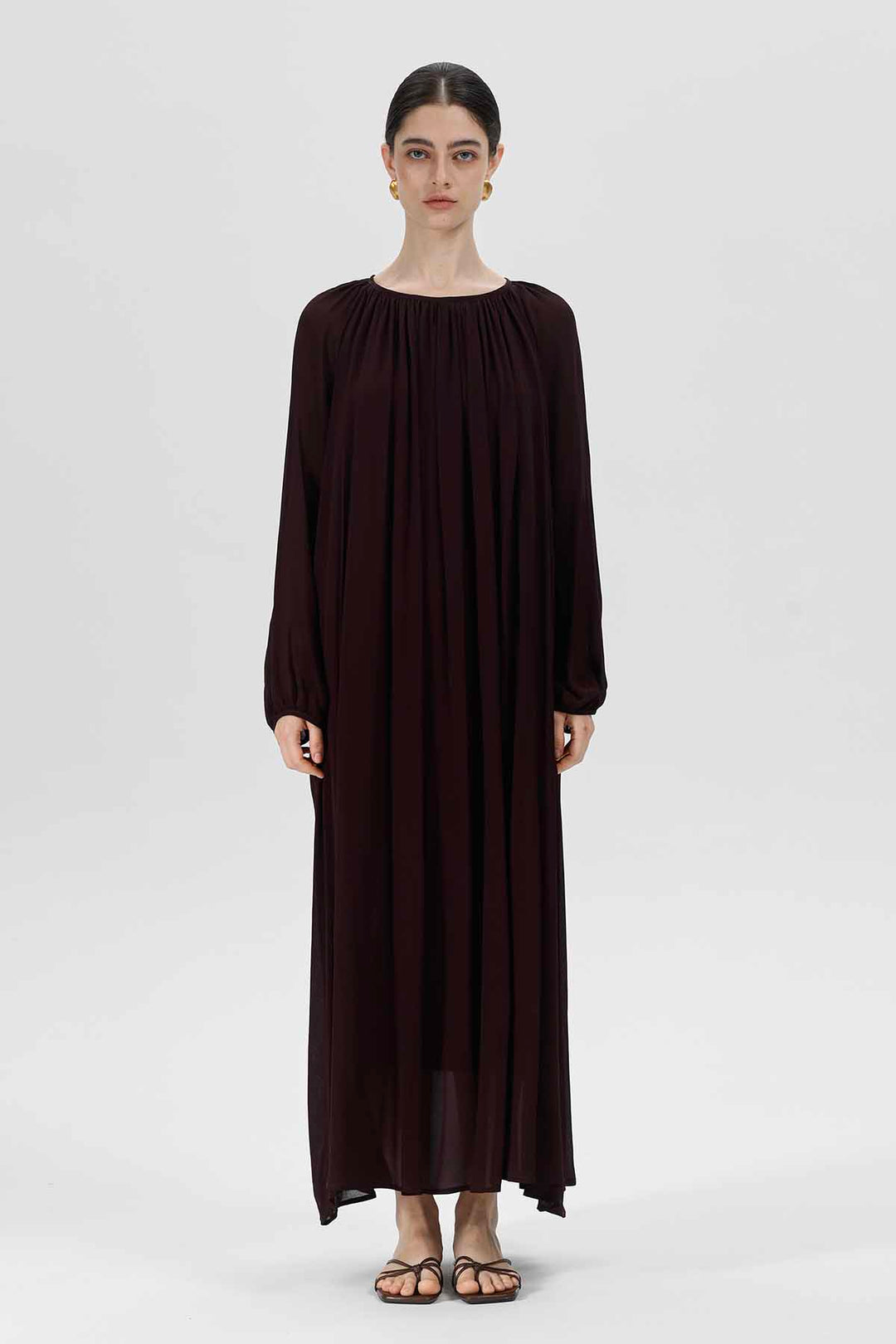 Clara Silk Maxi Dress