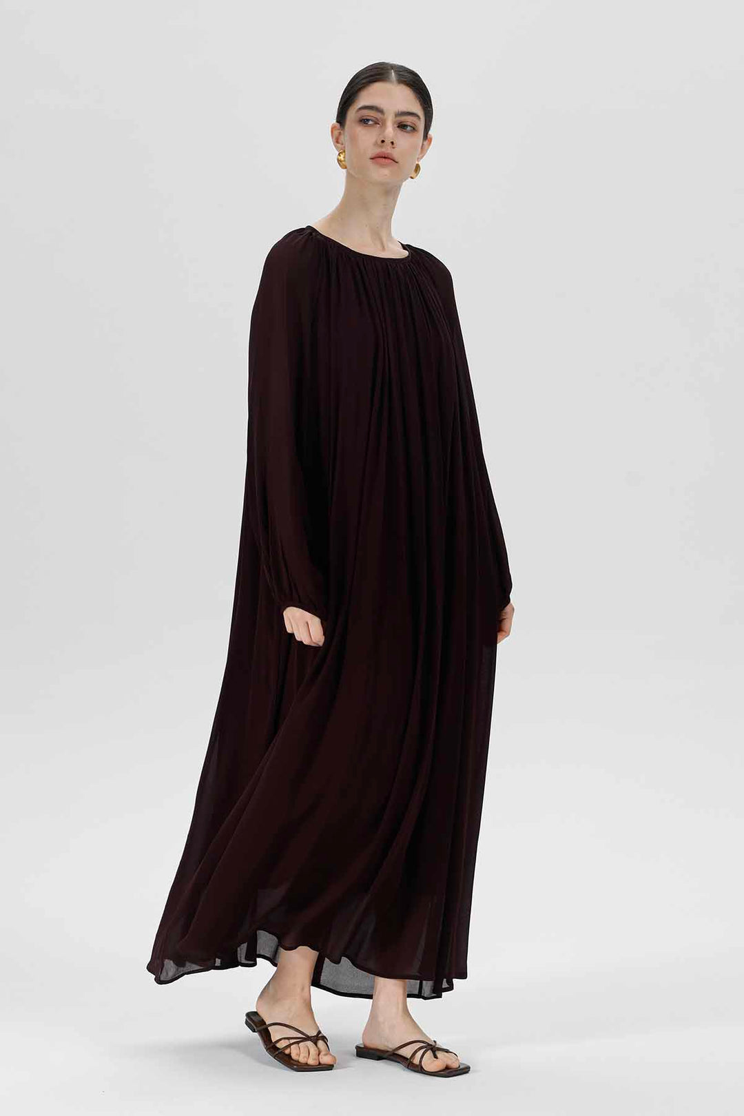 Clara Silk Maxi Dress