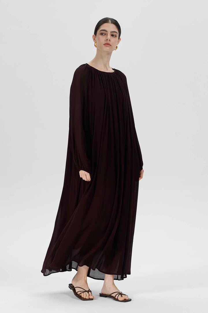 Clara Silk Maxi Dress