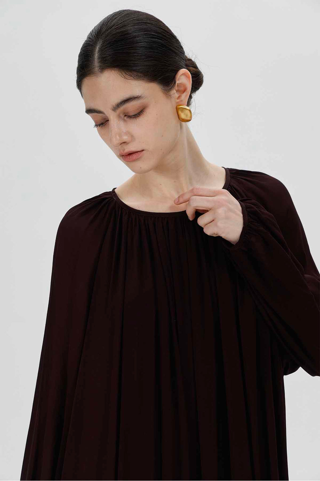 Clara Silk Maxi Dress