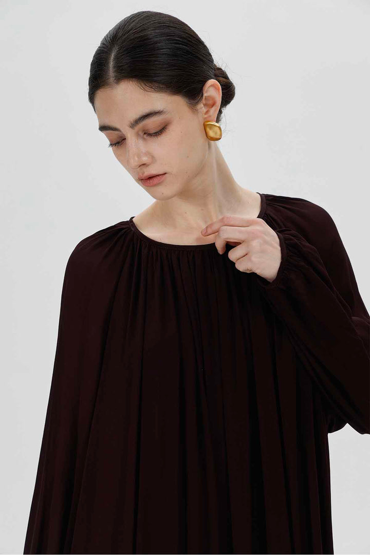 Clara Silk Maxi Dress