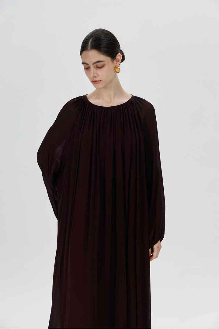 Clara Silk Maxi Dress