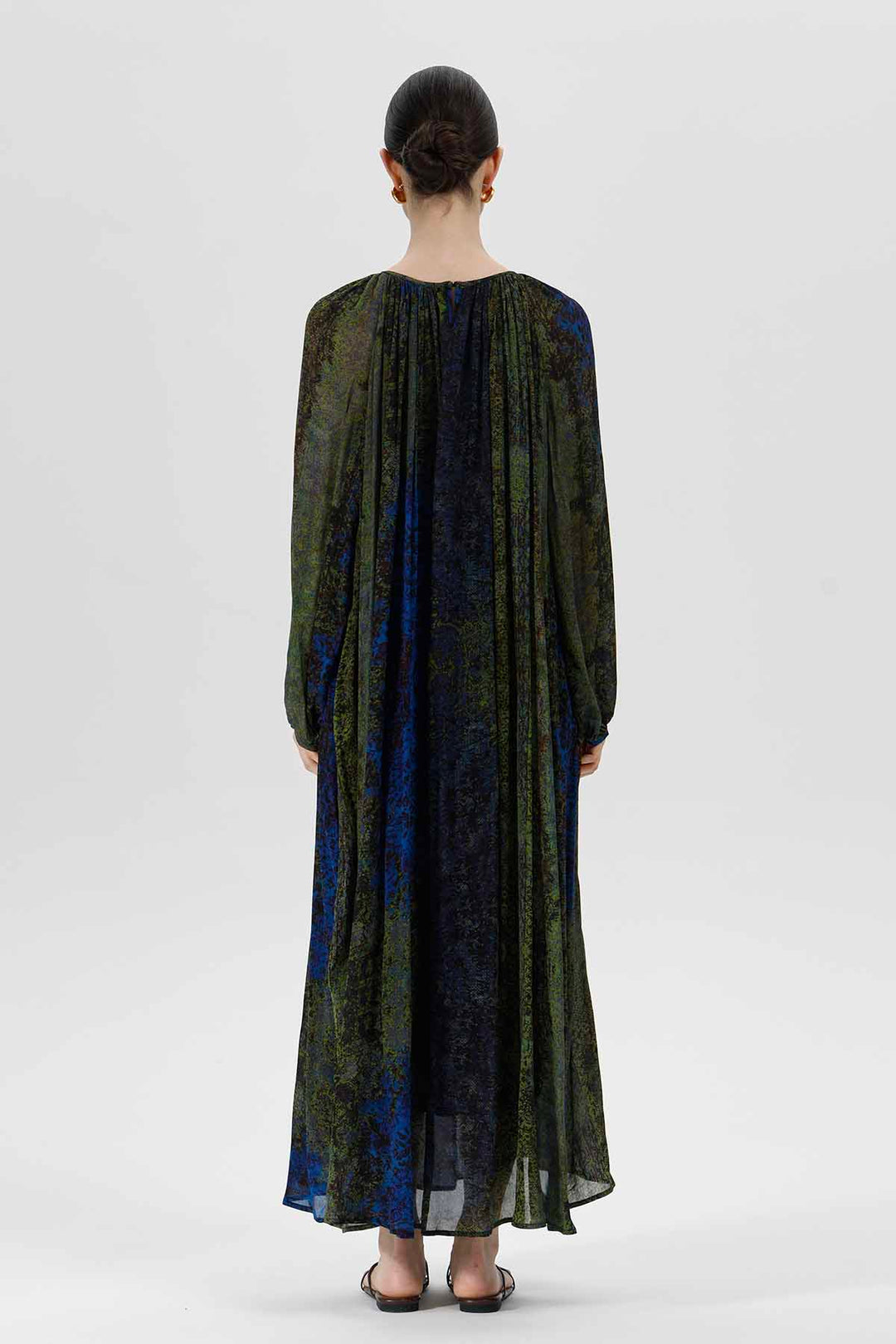 Clara Silk Maxi Dress