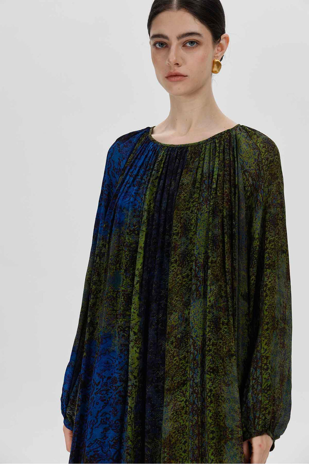 Clara Silk Maxi Dress