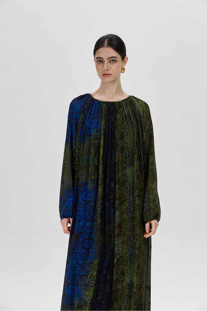 Clara Silk Maxi Dress