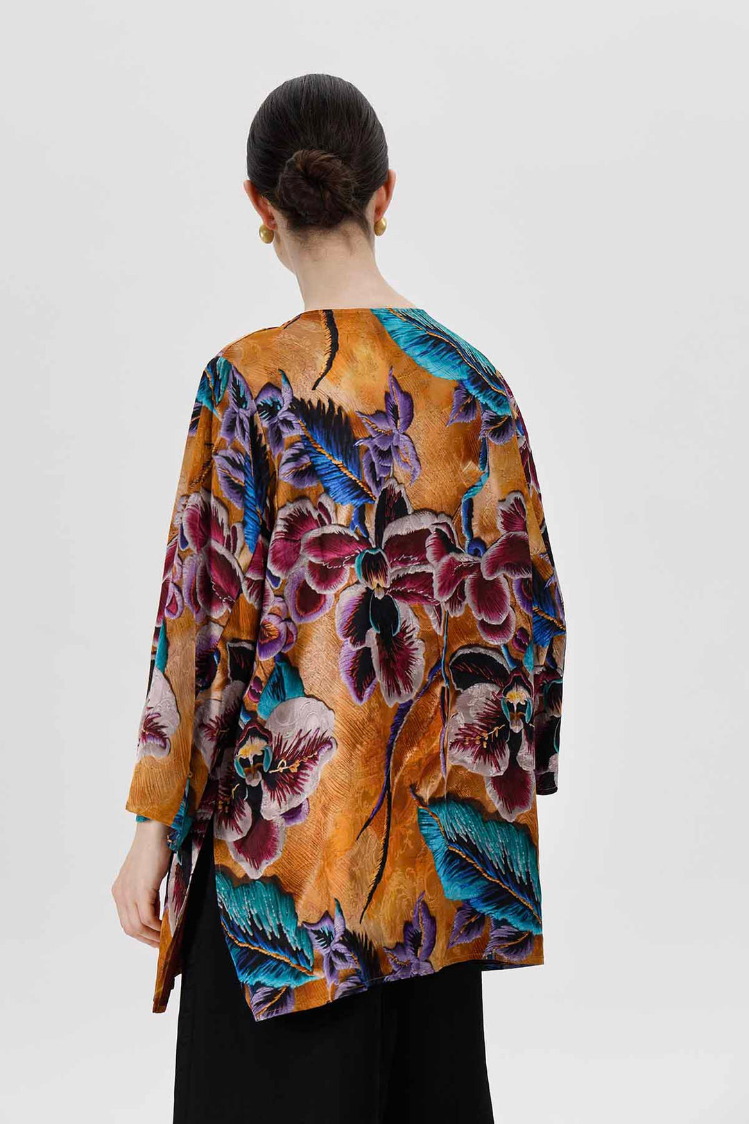 غرينادا بلوزة جاكار غير متماثلة