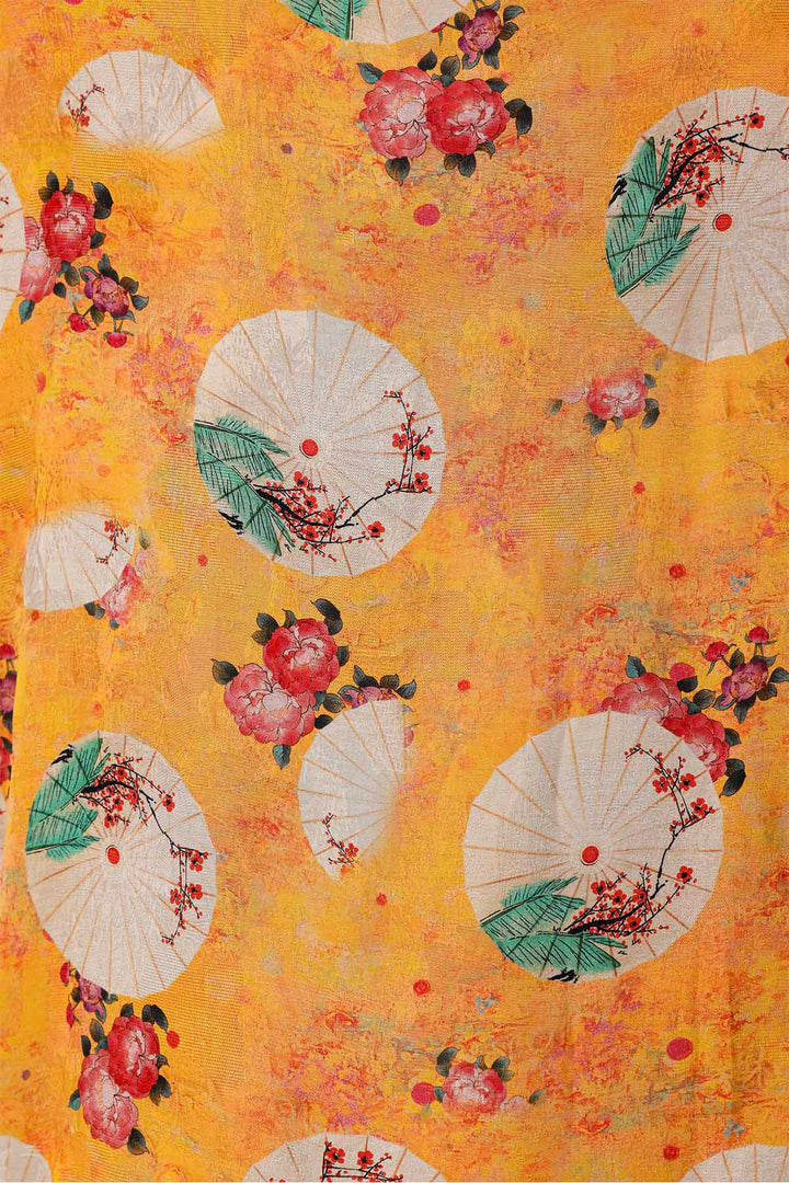 Calista Print Long Blouse