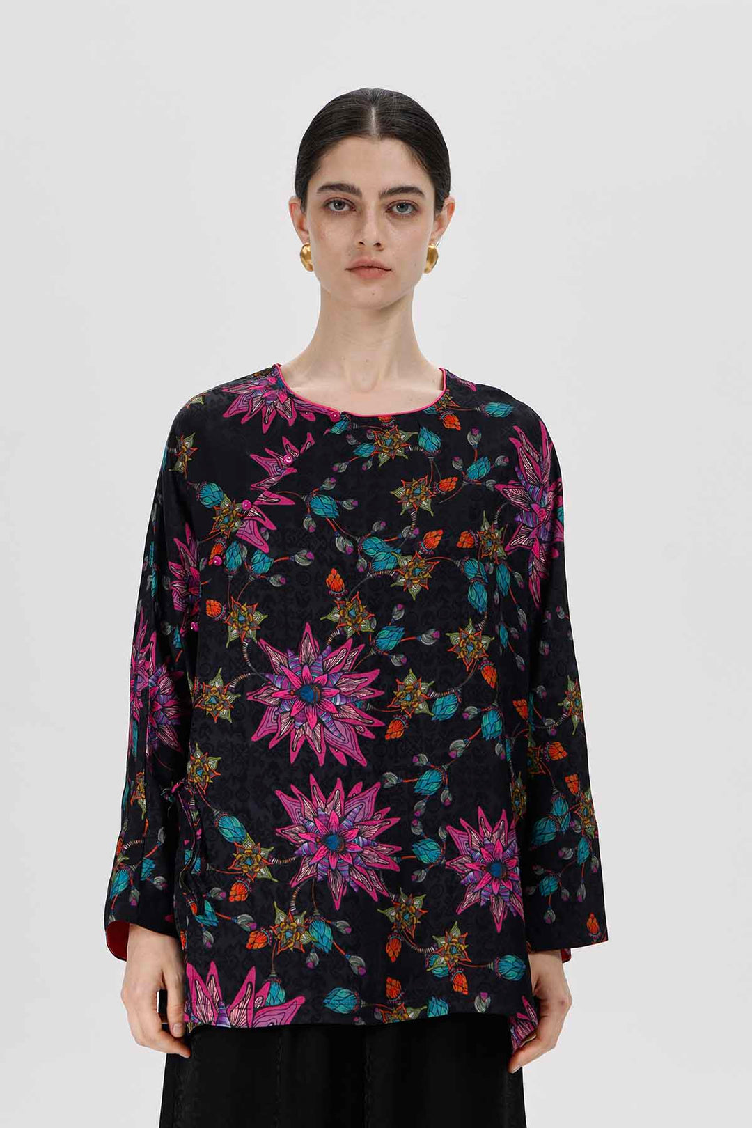 Camisa con estampado vintage Alvita