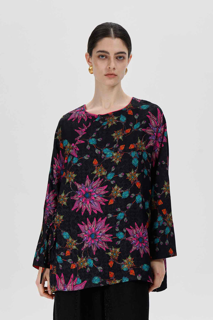 Camisa con estampado vintage Alvita