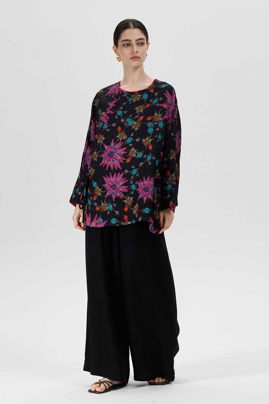 Camisa con estampado vintage Alvita